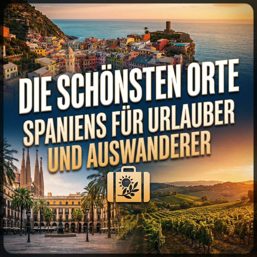 Die schönsten Orte Spaniens für Urlauber und Auswanderer Cover