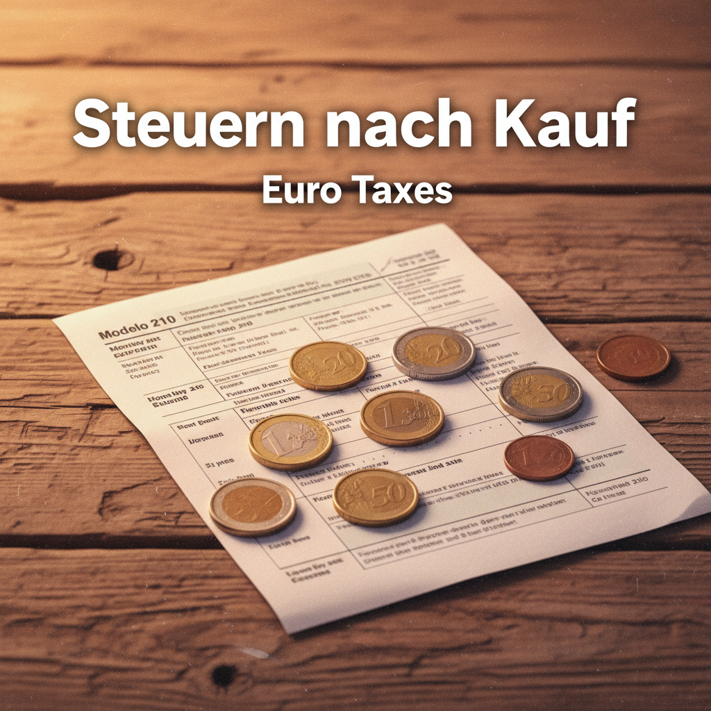 Cover von Steuern nach dem Kauf: Die laufenden Kosten in Spanien