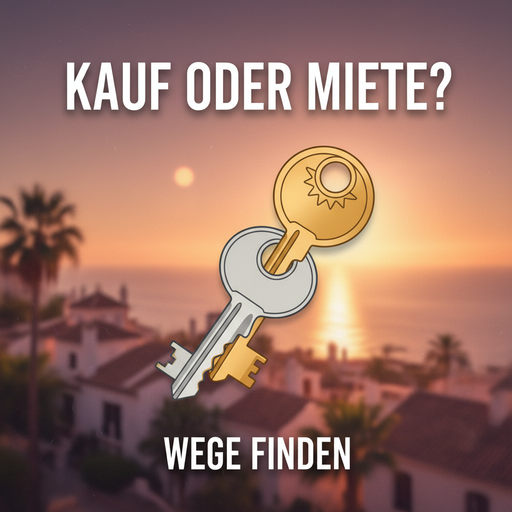 Cover von Kauf oder Miete? Spaniens Immobilienoptionen abwägen