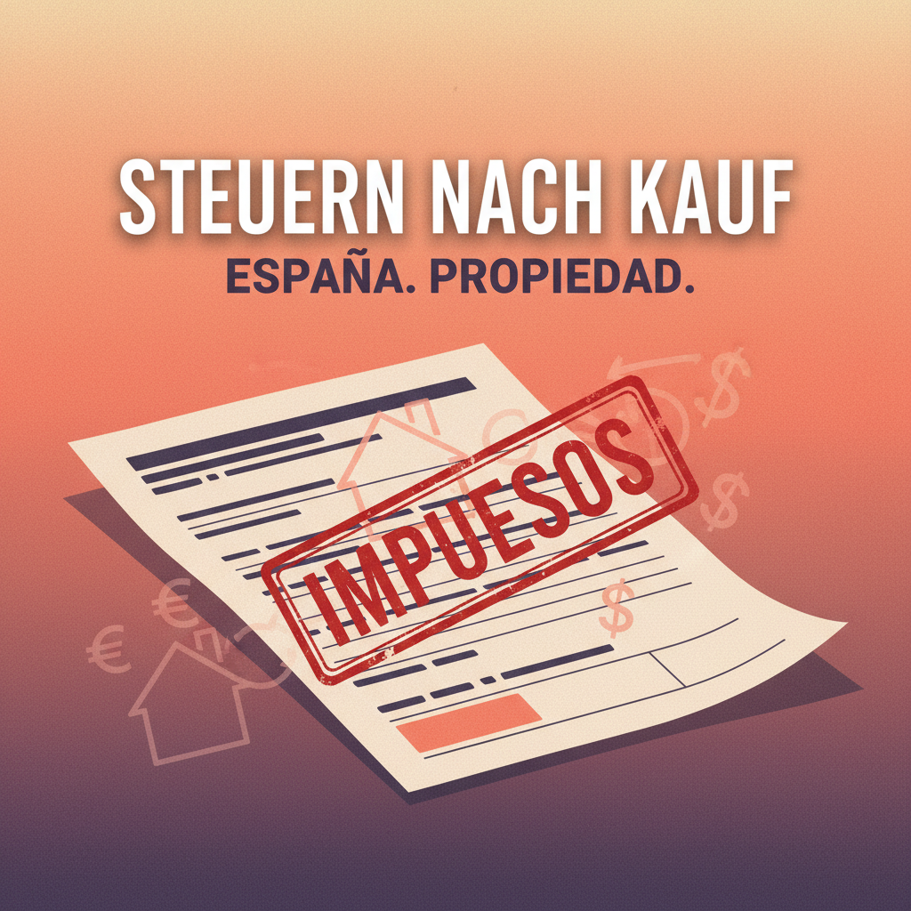 Cover von Steuern nach dem Kauf: Dein spanisches Eigentum und das Finanzamt