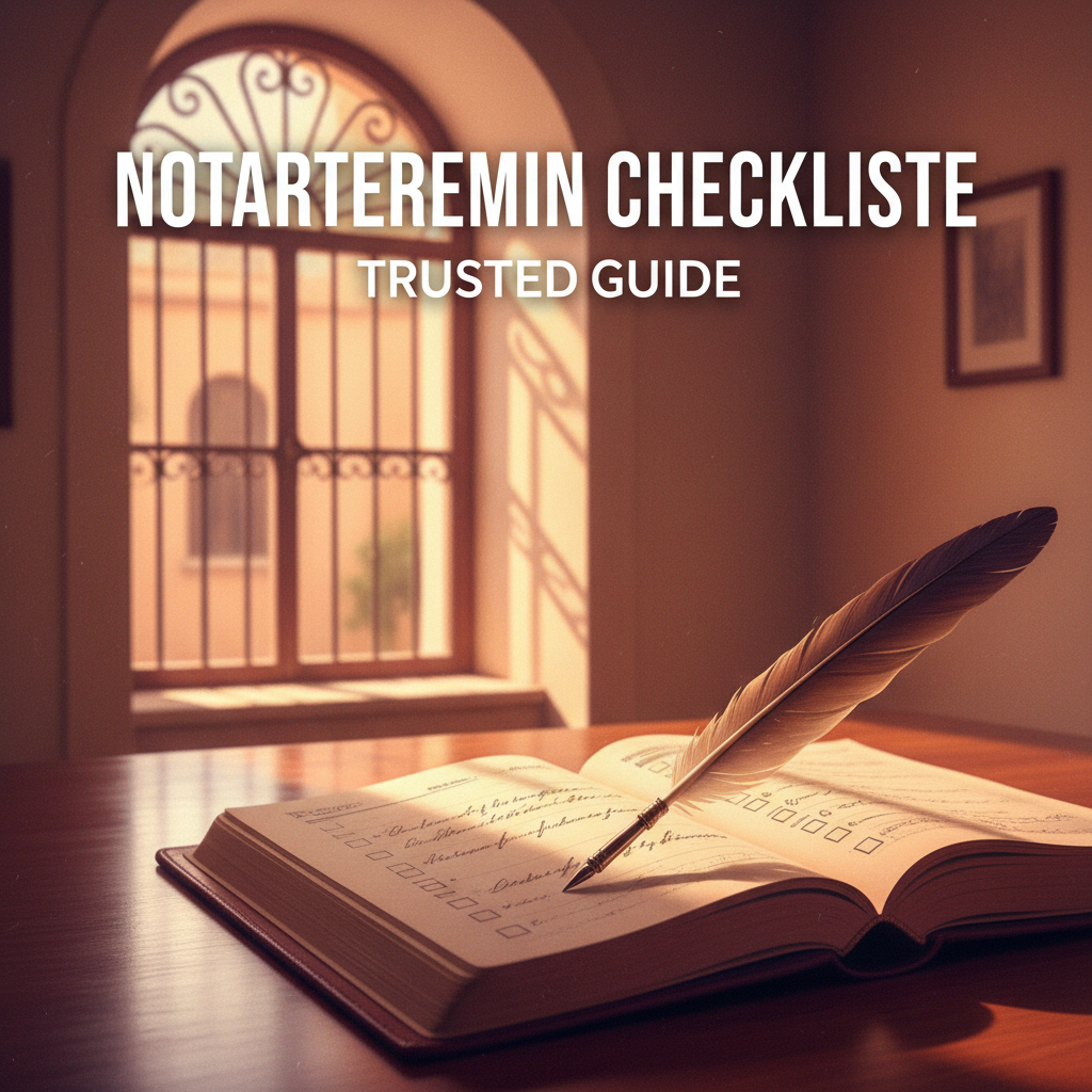 Cover von Checkliste Notartermin: Sicher zur Objektübergabe