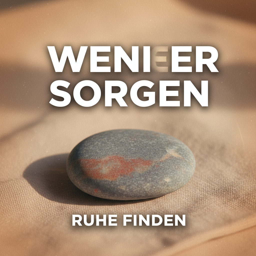 Cover von Einfach weniger Sorgen: Dein Weg zu mehr Klarheit im Kopf