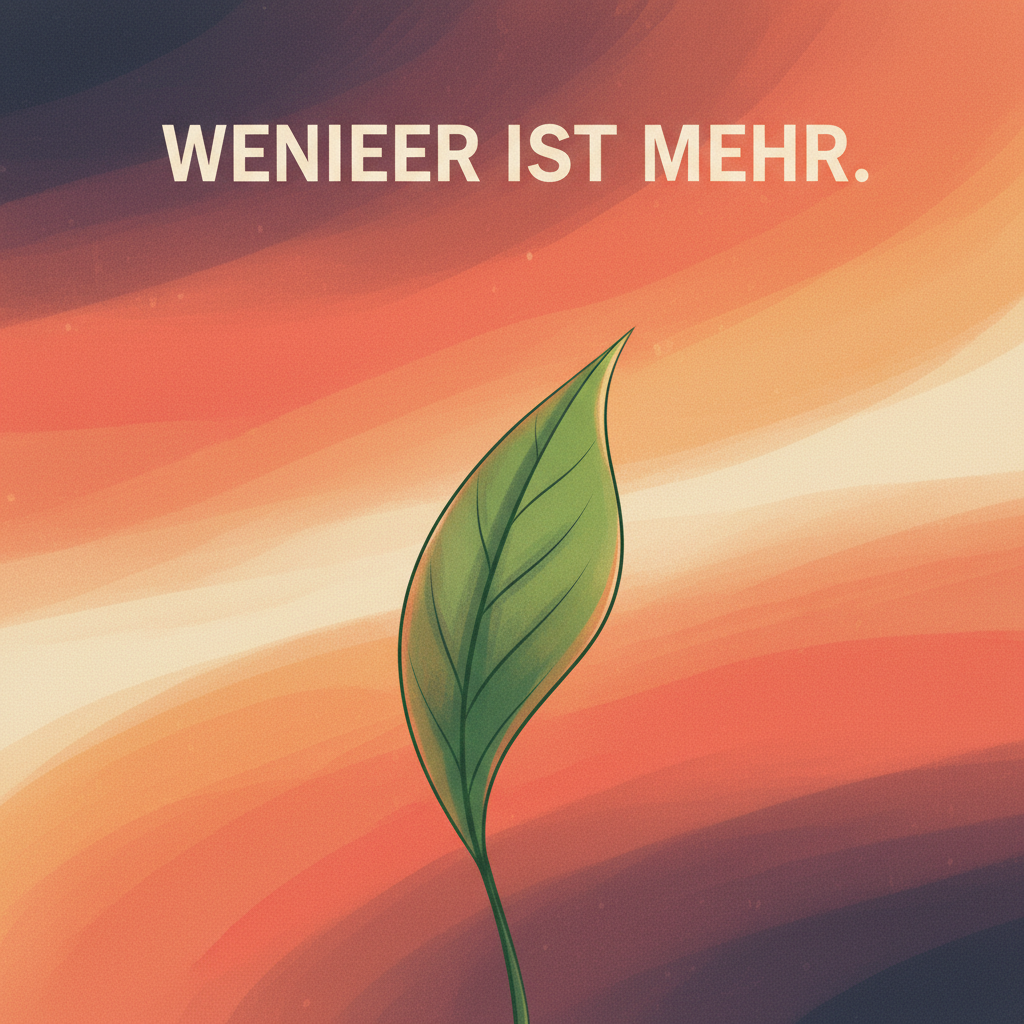 Cover von Minimaler Aufwand, maximale Wirkung