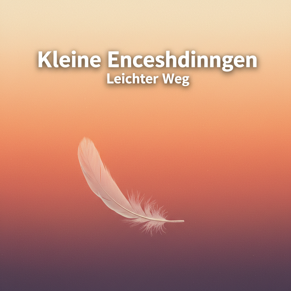 Cover von Warum kleine Entscheidungen im Alltag mehr Ruhe schaffen