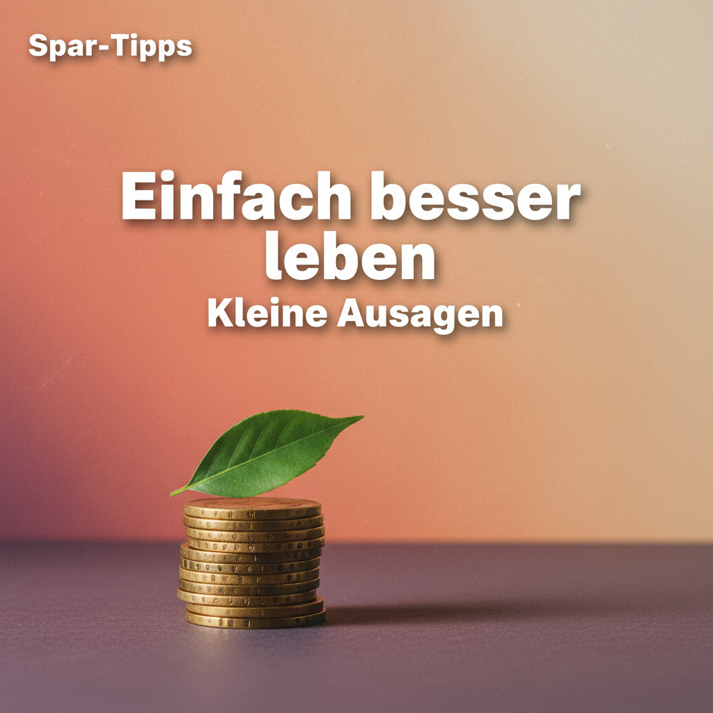 Cover von Warum kleine Ausgaben deine Finanzen stärken