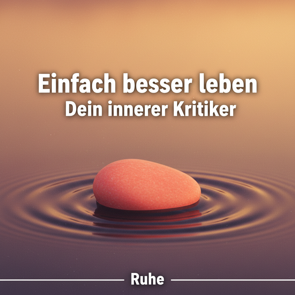 Cover von Dein innerer Kritiker: So wirst du ihn los