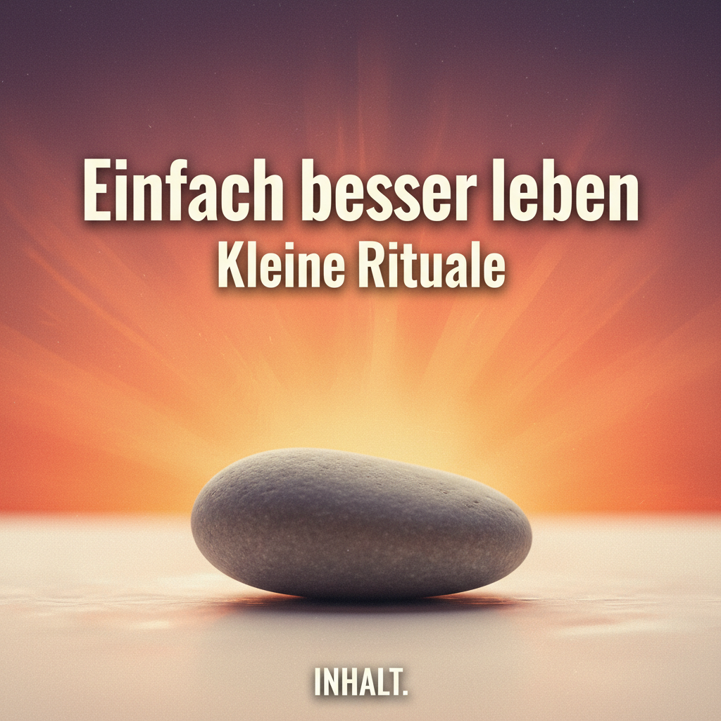 Cover von Die Kraft der kleinen Rituale für mehr Gelassenheit
