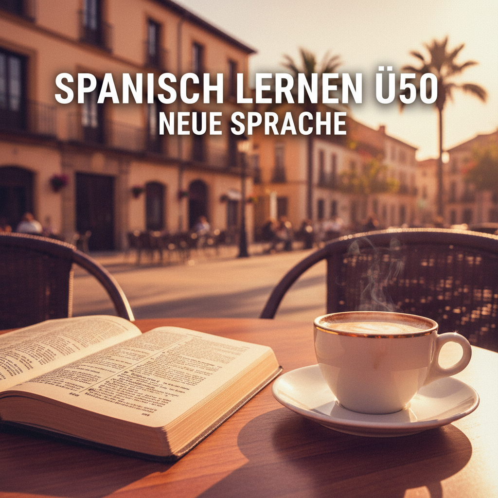 Cover von Spanisch lernen für Ü50: Deine Brücke zu Spanien