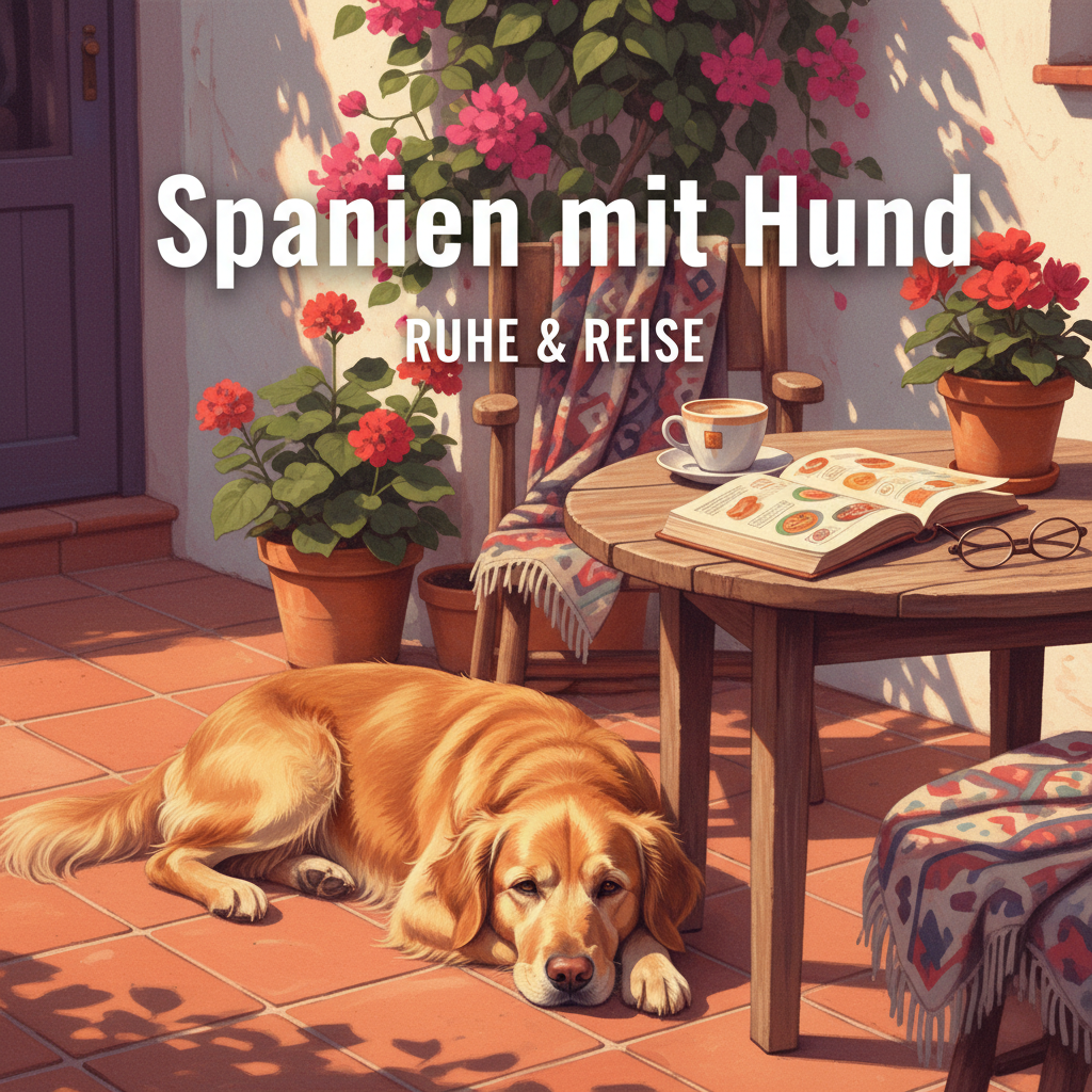 Cover von Spanien mit Hund: Freiheit auf vier Pfoten
