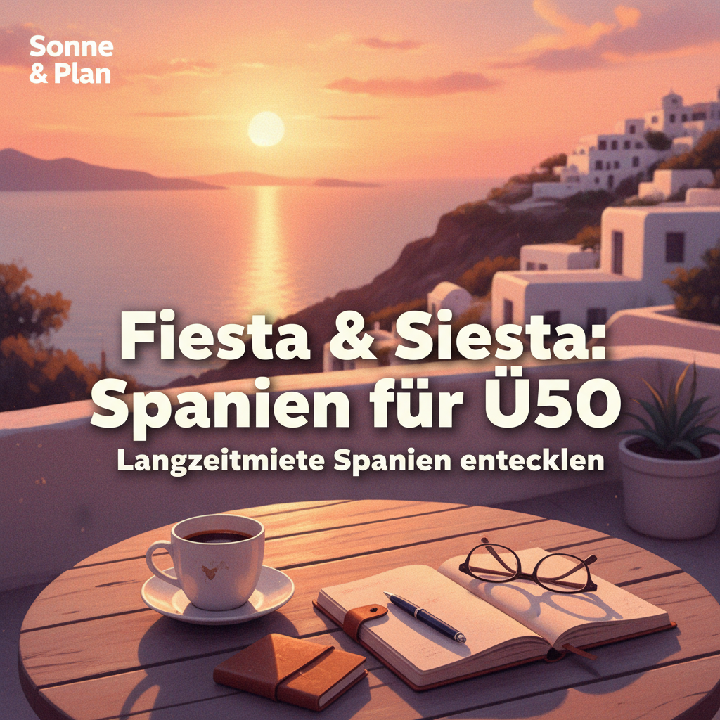 Cover von Spanien entdecken: Dein Fahrplan für die Langzeitmiete Ü50
