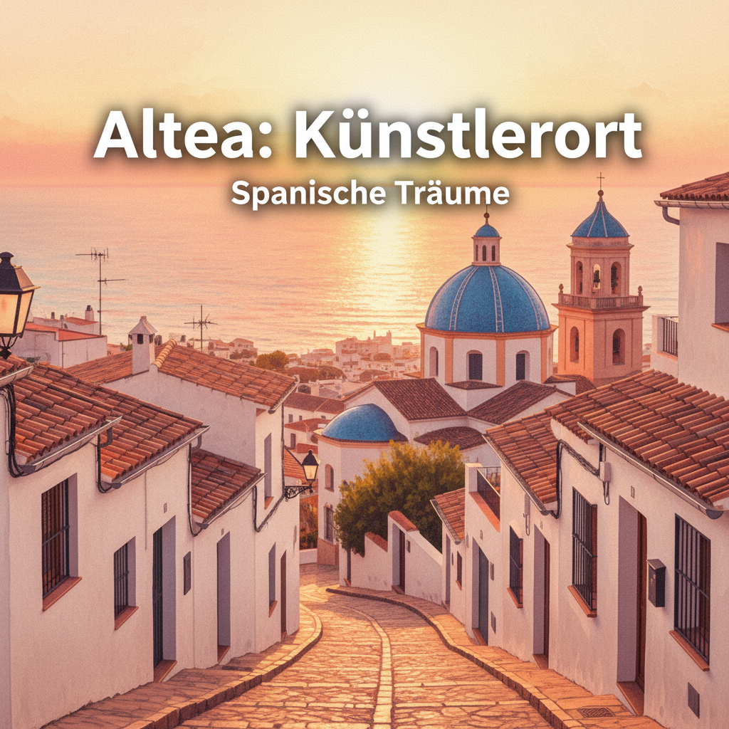 Cover von Altea: Künstlerort, weiße Häuser & Meerblick