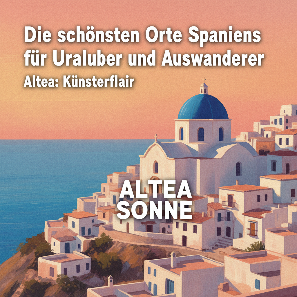 Cover von Altea: Weiße Gassen, blaues Meer und Künstlerflair