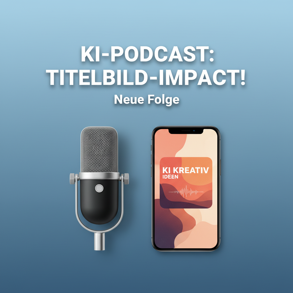 Cover von KI-Podcast: Warum dein Titelbild der Game-Changer ist