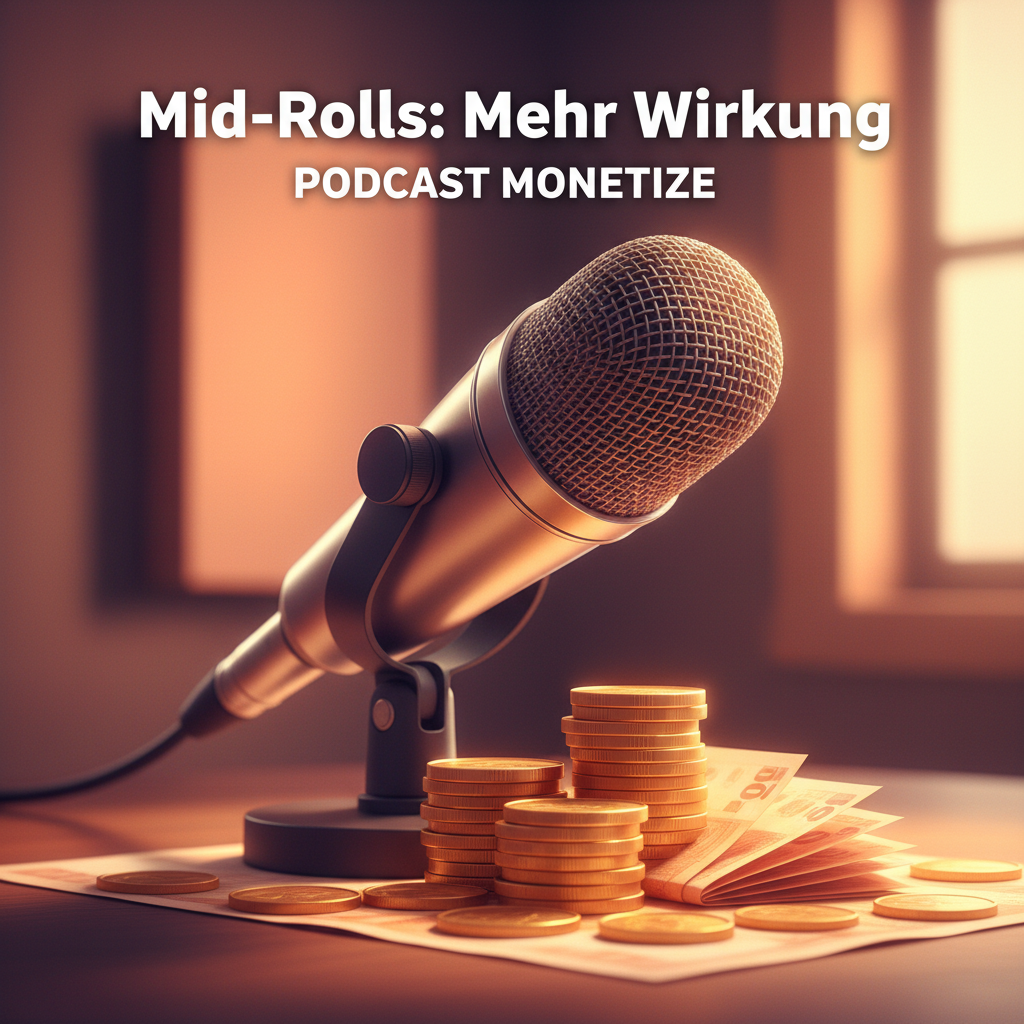 Cover von Podcast-Monetarisierung: Mid-Rolls für maximale Wirkung