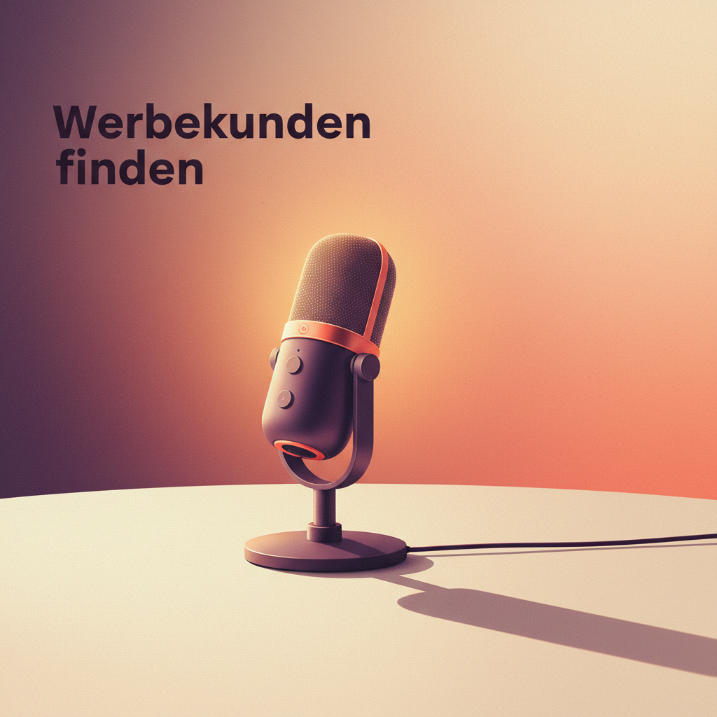 Cover von KI-Podcast: So findest du die ersten zehn Werbekunden!